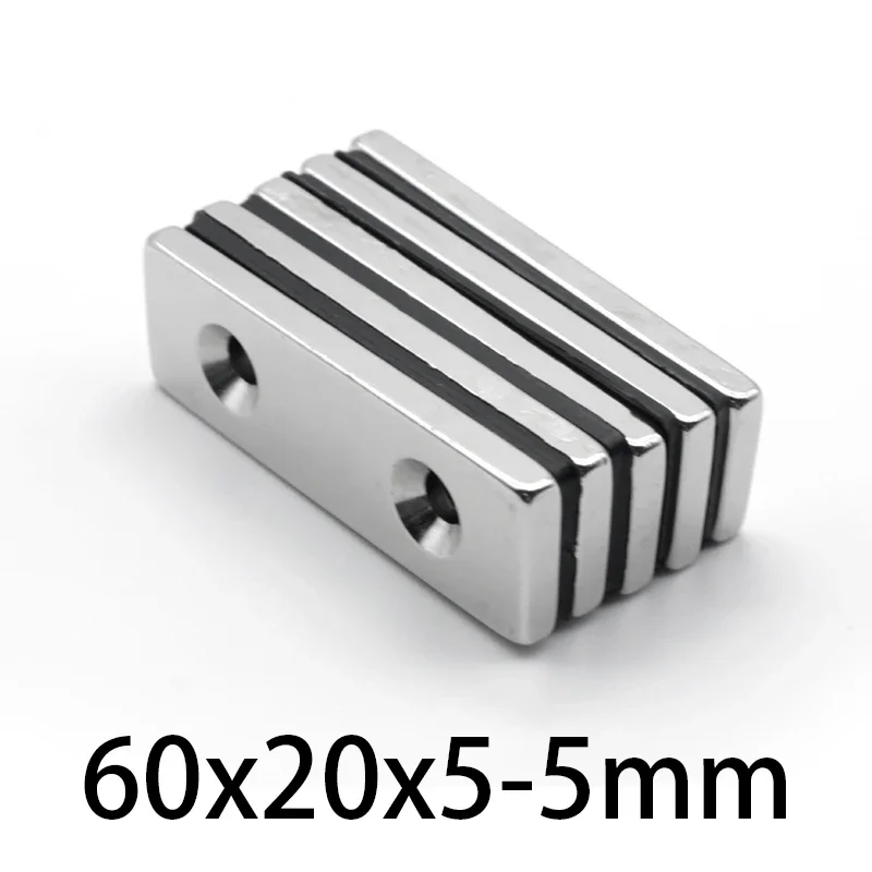 

Магниты 60x20x5-5 мм