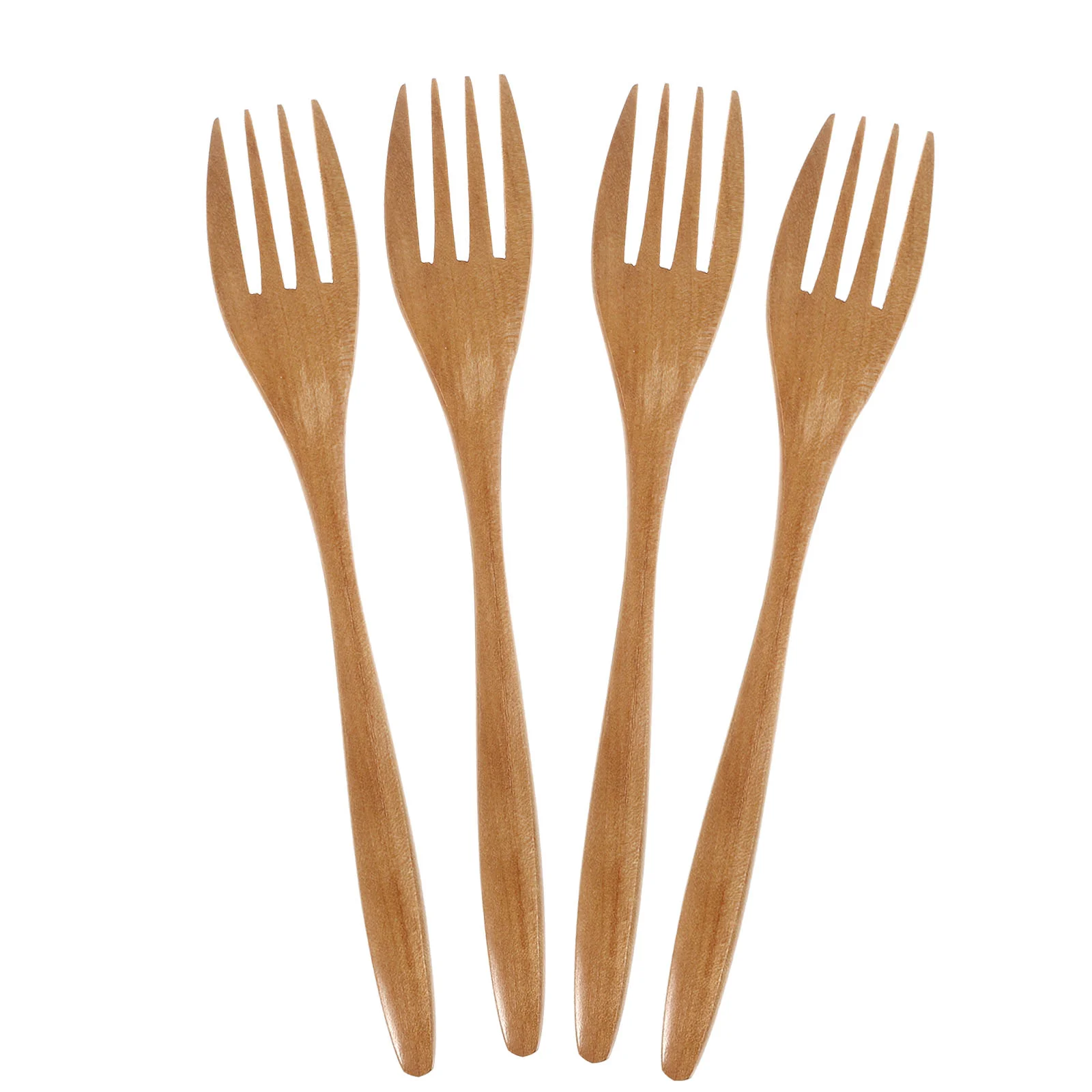 

Fork Forks Wooden Fruit Wood Picks Pick Appetizer Salad Cocktail Cake Vintage Metal Dessert Frying Holder Kitchen accessories