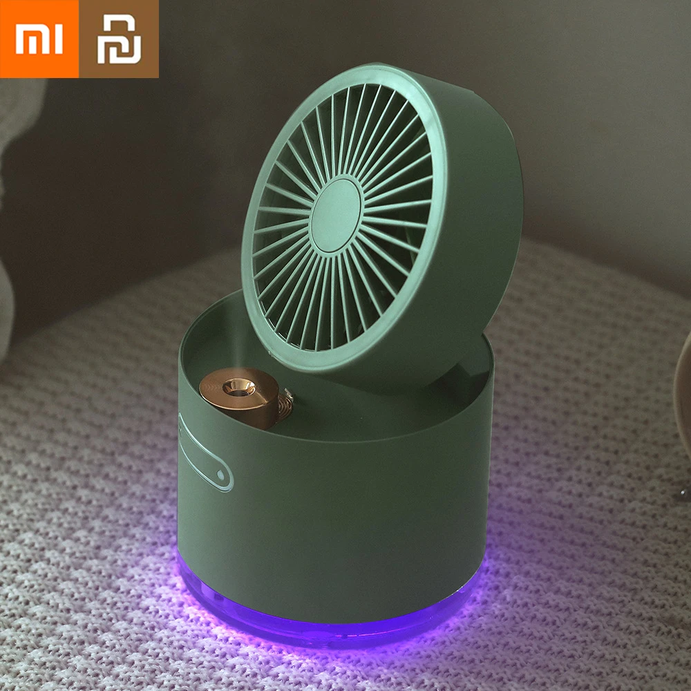 

Мини-вентилятор Xiaomi Youpin с распылителем и USB-зарядкой