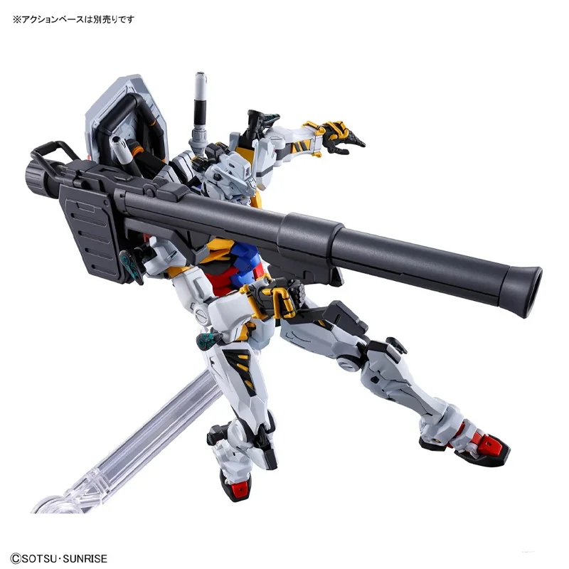 Фото Оригинальный сборный набор Bandai Gunpla 1/144 GQ RX-78-02 White Gundam, коллекционная модель, подарок на Рождество №5