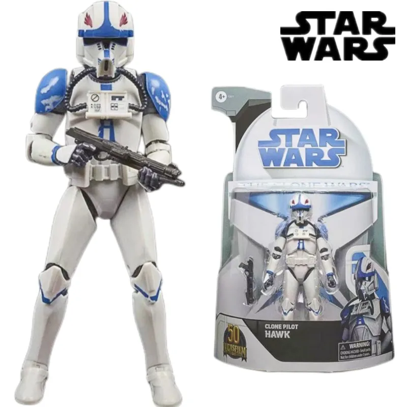 

Original Star Wars 6-inch-scale Arc Trooper Echo Clone Pilot Hawk The Clone Wars Toy Collectible Action Figure Toys Collection