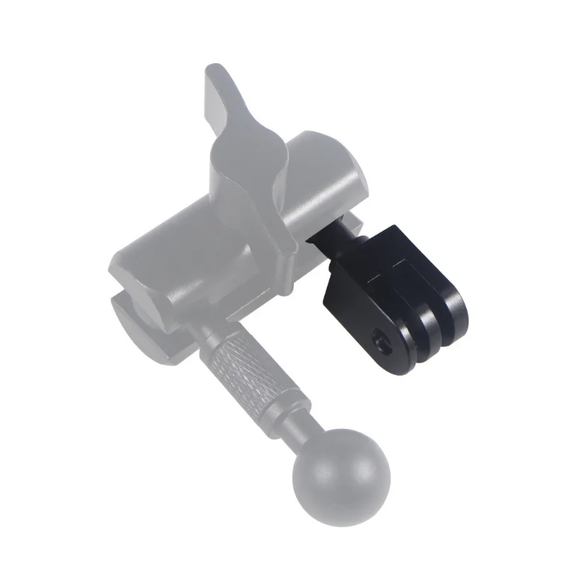 17mm Ball Head Mount with 1/4" Screw Male/Female Adapter for Gopro Hero Insta360 Action Camera Phones GPS Holder Accessories images - 6