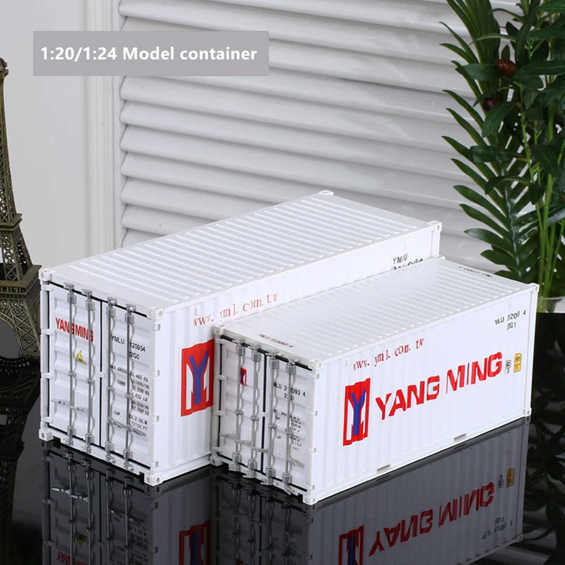 

1:20/1:24 Freight forwarding, office gifts, shipping, simulation, model container model, paper towel box can be customized