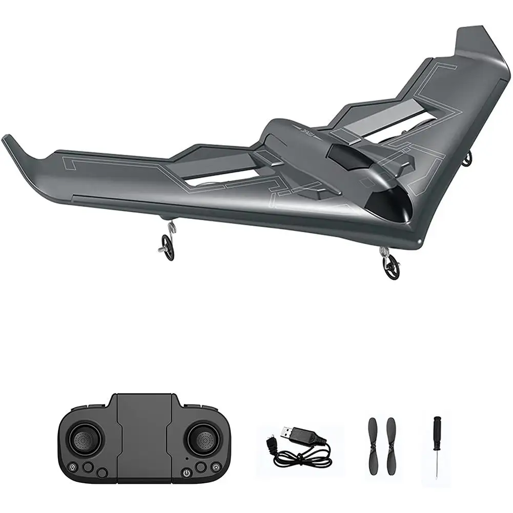 

LSRC b2 2.4ghz 2 Channels Remote Control Airplane Fixed Wing Foam Aircraft Model Flight Toys With Led Lights For Kids Gifts