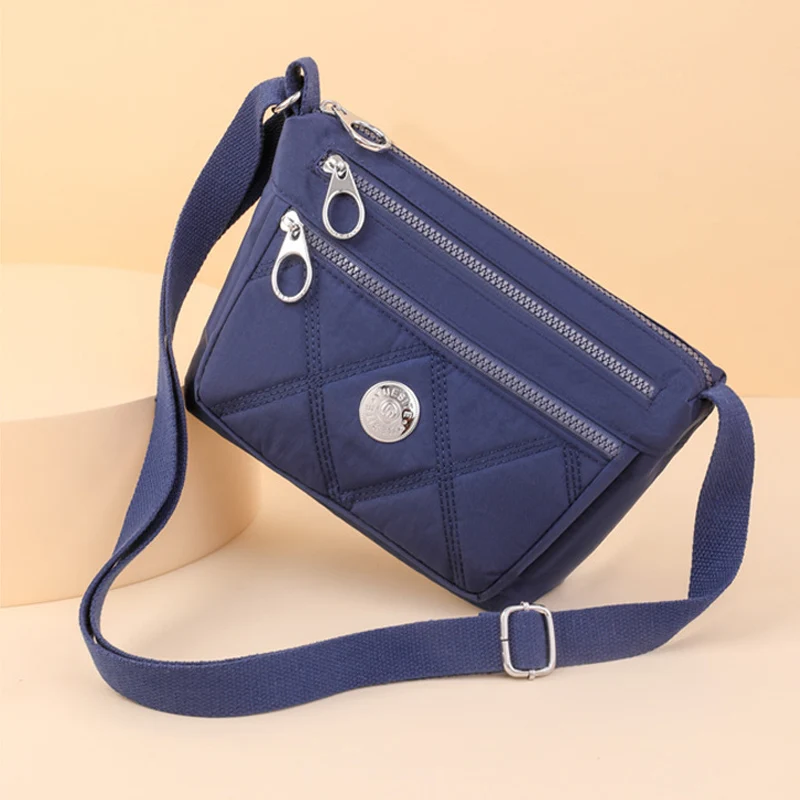 Oxford Women Messenger Flaps Light Weight Casual Shoulder Bags for Women 2023 New Simple Mommy Crossbody Bags