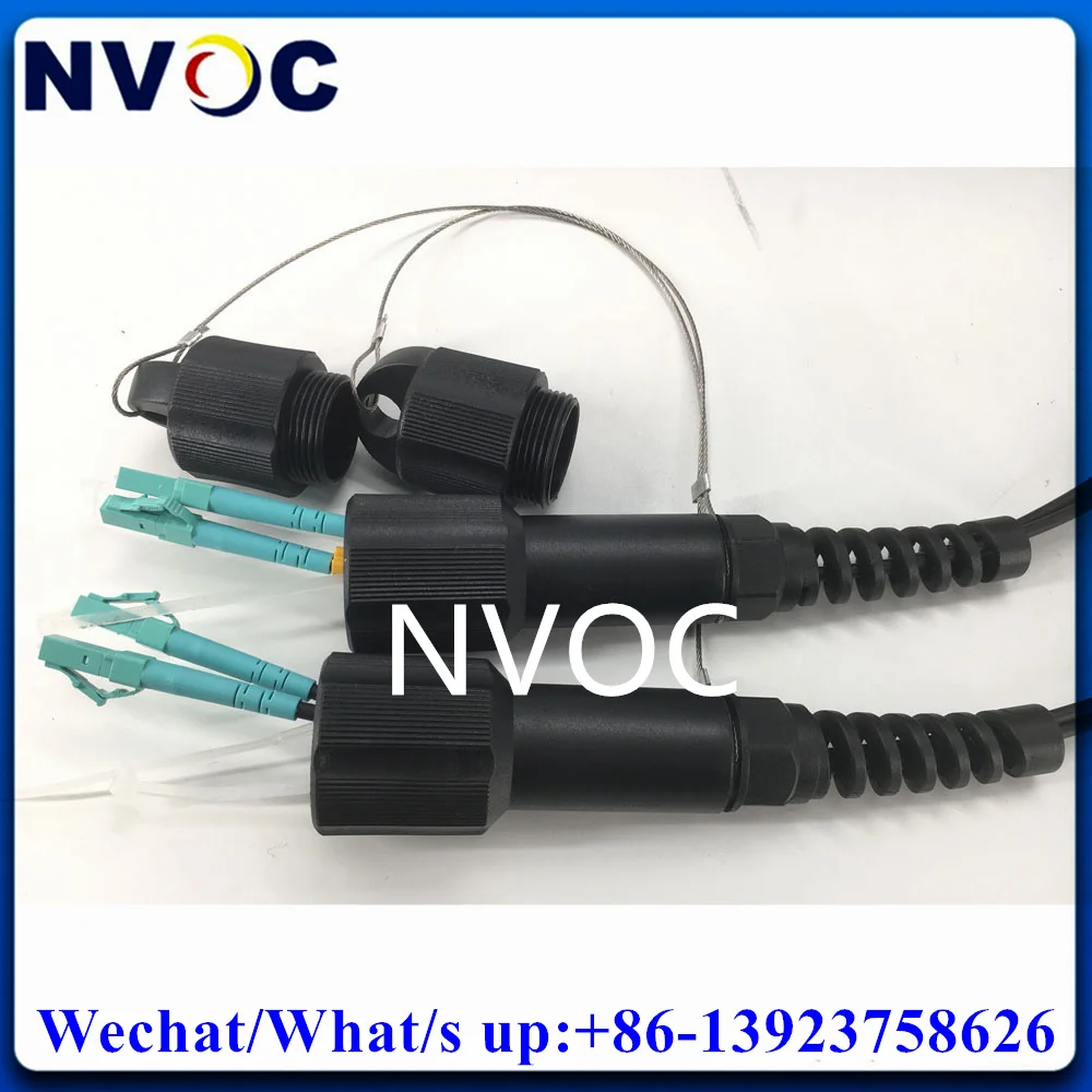 200 м 24C IP67 PDLC PCD380 портативная полевая тактическая катушка 24 пряди открытый OM4 OM3-300 7