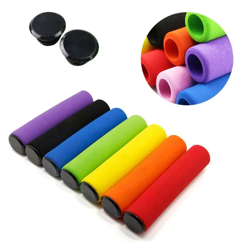 

1Pair Soft Foam Sponge bmx mtb Bike Cycle Bicycle Handle Handlebar Bar Grips