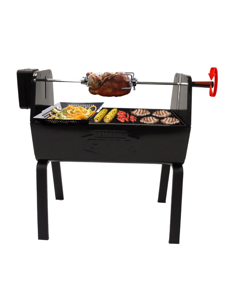 

Профессиональный портативный гриль для барбекю на древесном угле