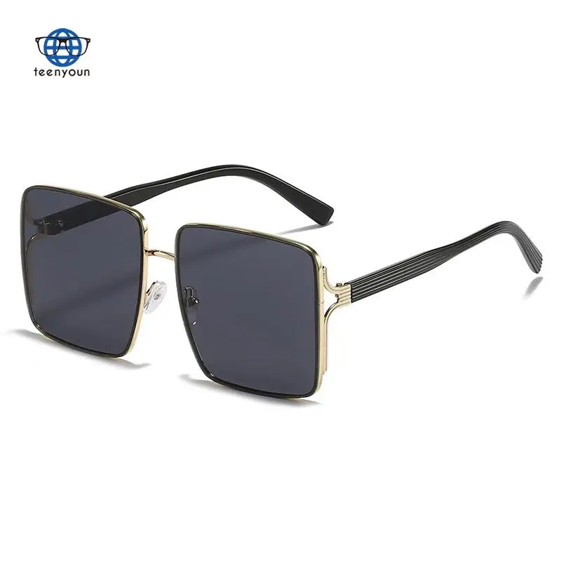 

Teenyoun 2022 New Frame Sunglasses, Luxury Brand Fashion, G-style, Online Red Ins, Versatile, Simple Big Frame Sun Glasses Women
