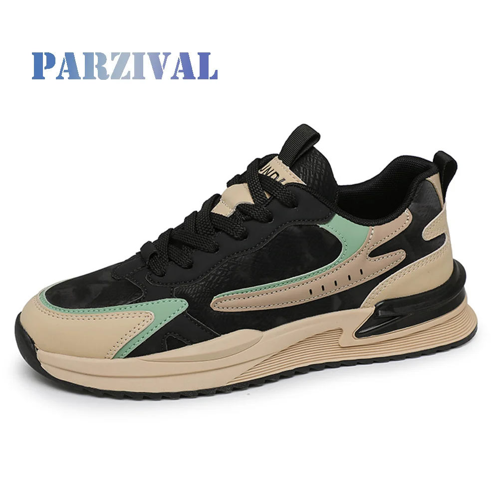 

PARZIVAL Fashion Men Sneakers Lace Up Autumn Winter Walking Shoes for Male Trainer Retro Casual Sneakers Breathable Tenis Shose