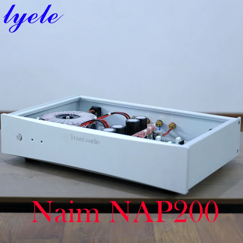 

Lyele Audio Naim NAP200 Power Amplifier 75W*2 HIFI Sound Amplifier High End AMP Audio Left right channel independent 110V/220V