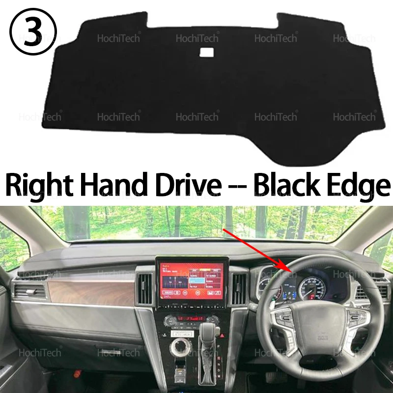 

Для Mitsubishi Delica D5 D:5 D-5 5Gen 2019-настоящее время, крышка приборной панели автомобиля, избегайте света, накладка на приборную платформу, коврик, ковер