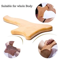 wooden scraping board full body shaping wood massage tool cellulite reduction back gua sha muscle relaxation