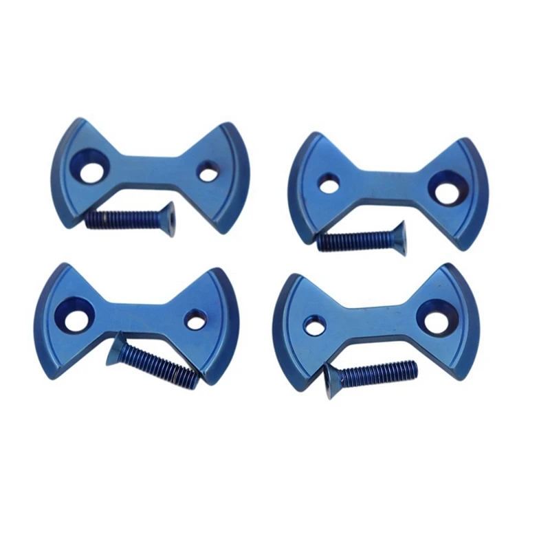 1 комплект титановой велосипедной педали с фиксатором пластина для форма