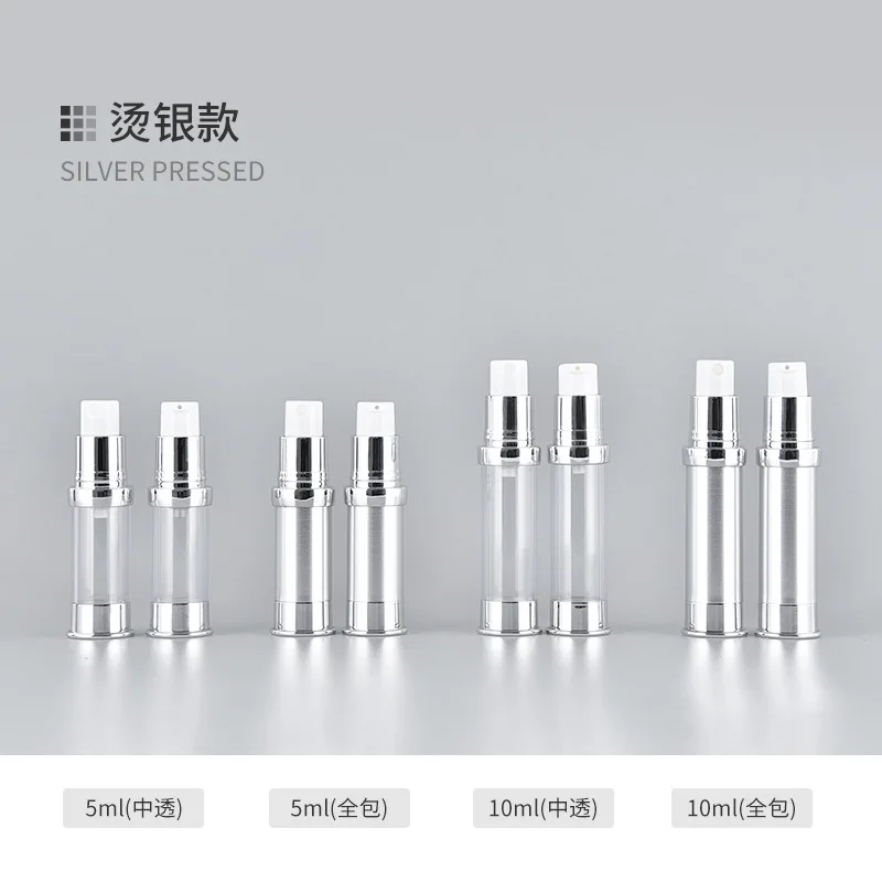 Пустой вакуумный насос для мыла тонера основы масла волос лосьона и крема 5 мл 10