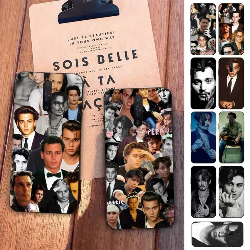 

Johnny Depp Phone Case for Redmi 5 6 7 8 9 A 5plus K20 4X S2 GO 6 K30 pro