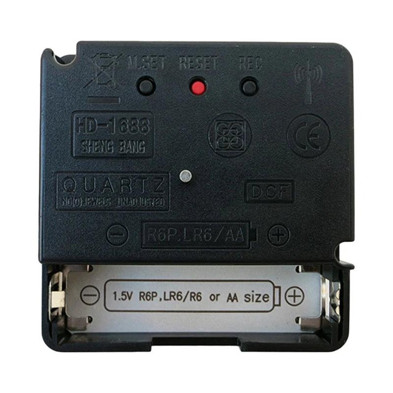 Атомный радиоуправляемый бесшумный механизм часов набор сделай сам Германия