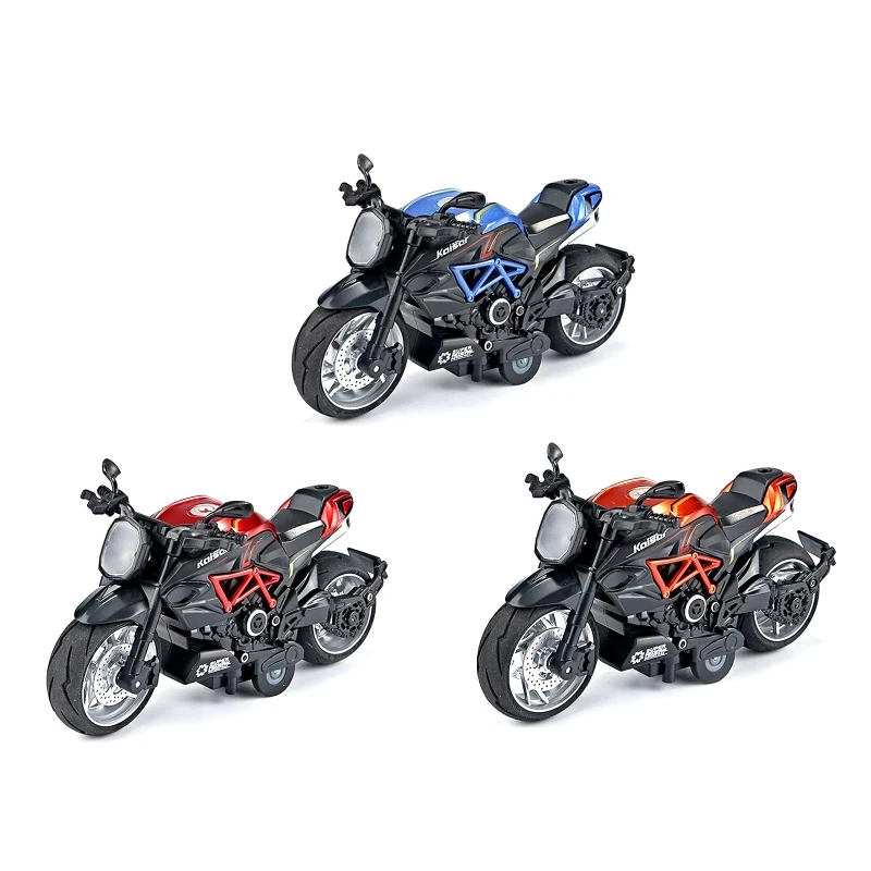 

Alloy Motorcycle Toy 1:12 Scale Road Locomotive Motorbike Models Toys For Children Gifts Scale Model Simulation Drop Shipping