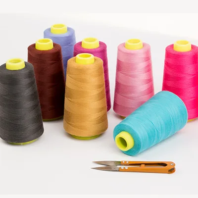 

3000 Yards High Speed Sewing Thread Polyester Threads Machine Manual Line 402 Embroidery Industrial Home Sewing Accessories