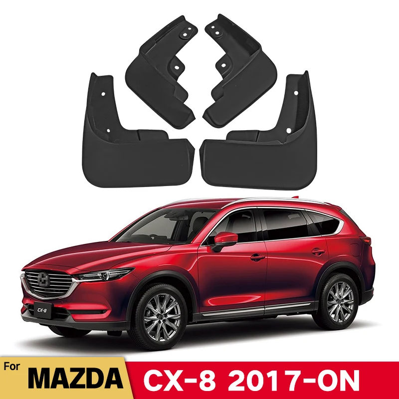 

автомобильных крыльев Для Mazda CX8 CX 8 CX-8 2017-ON 2018 2019 Передние Задние Брызговики Автоаксессуары