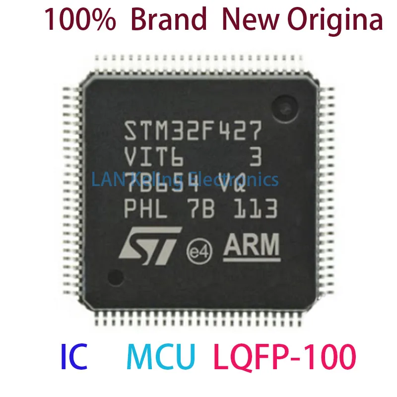 

STM32F427VIT6 STM STM32F STM32F427 STM32F427VI STM32F427VIT 100% Brand New Original IC MCU LQFP-100
