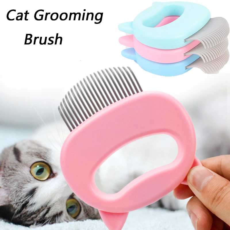 

Pet Combs Hair Remover Brush Pet Grooming Tools Dog Massage Comb Brush Cute Handle Remove Loose Hairs Cat Brush Pet Cat Supplies