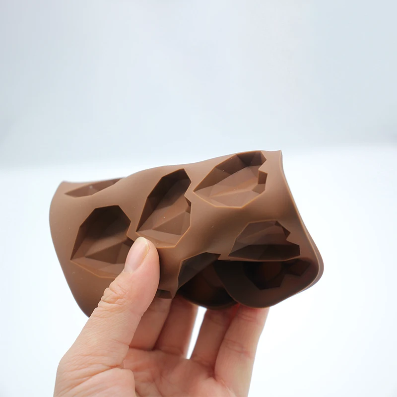 Rose Flower Heart Chocolate Mold Waffle Alphanumeric Applicable Candy Ice Cube Jelly Handmade Soap Cake Decoration Baking | Дом и сад