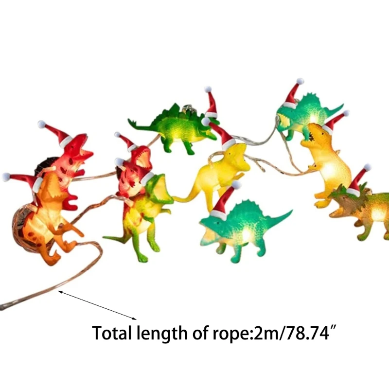 СВЕТОДИОДНАЯ Гирлянда J2FA с динозаврами для палатки, сада, патио, праздничное украшение на дерево