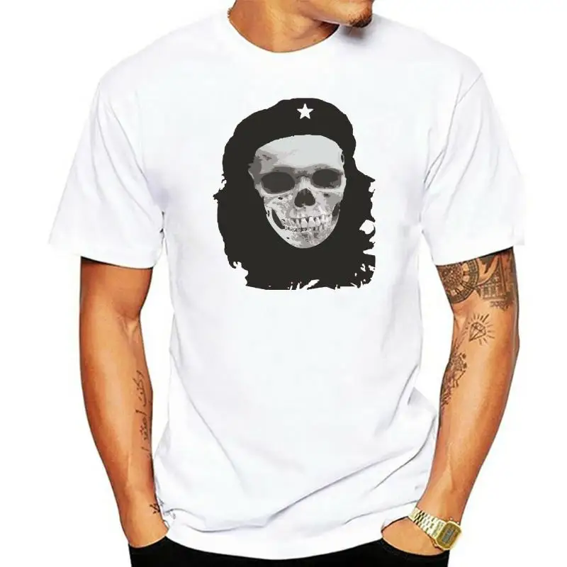 Che Guevara T-Shirt Cuba Revolution Fidel Castro Skull 2023 New Fashion Summer Short Sleeve Design Your Own T Shirt