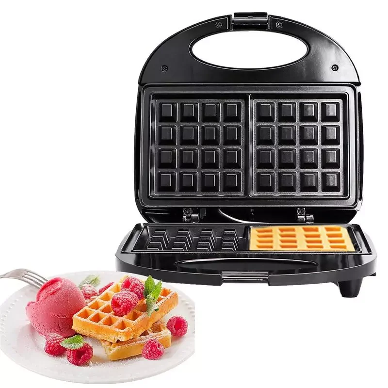 

Профессиональная вафельница 110 В, кухонные приборы для приготовления пищи, многофункциональная машина для вафель для завтрака с антипригар...