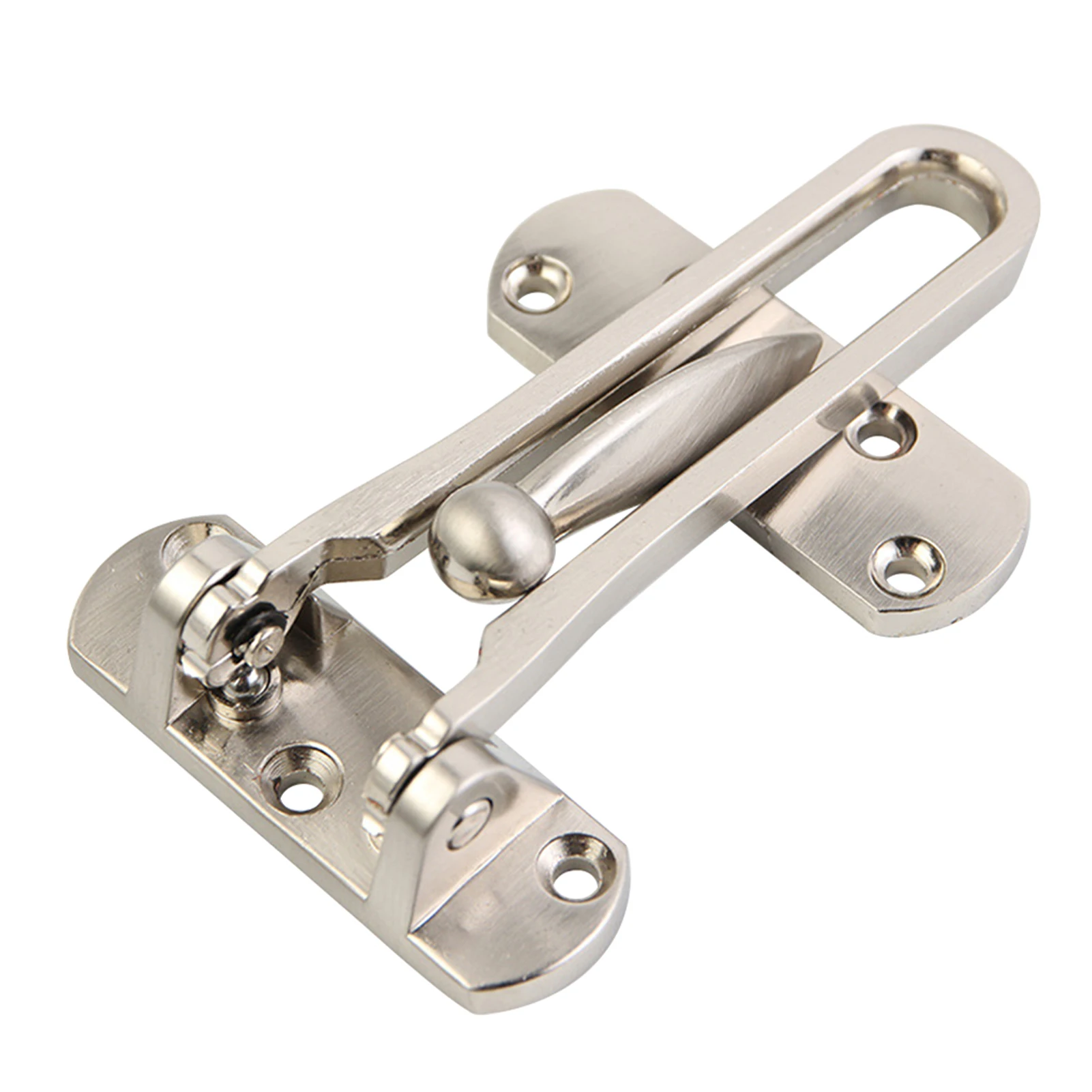 

With Screws Office Zinc Alloy Rustproof Door Latch Hasp Heavy Duty Anti Theft Easy Install Window Cabinet Gate Home Hotel