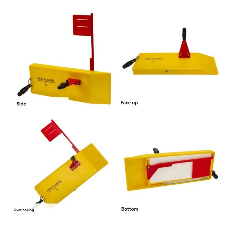 Лодка для рыбалки боковая строгальная доска вставная троллинга строгальный