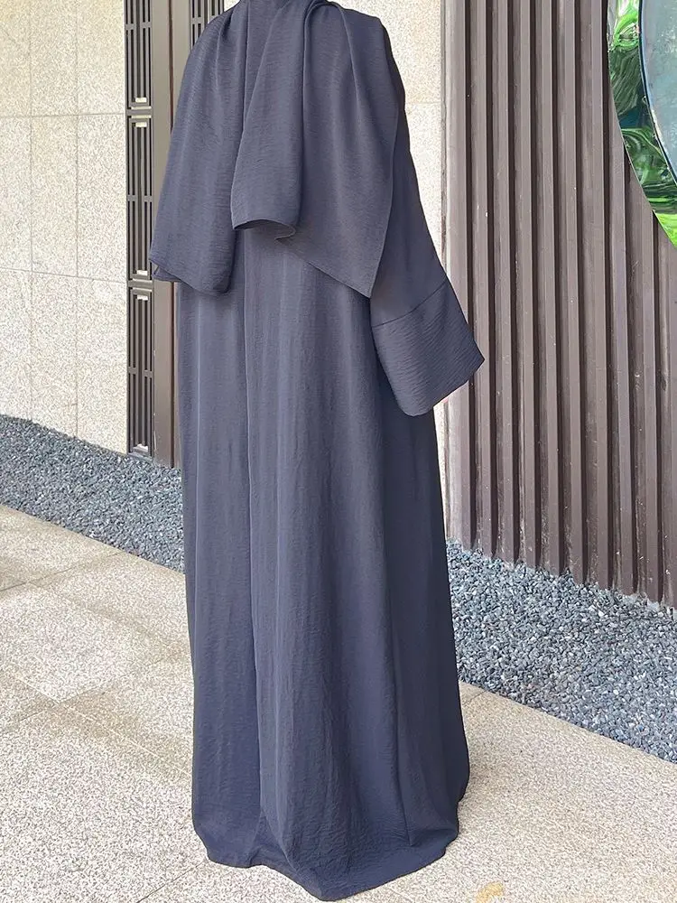 Open Kimono Femme Musulmane Abaya Dubai Turkey Islam Arabic Muslim Cardigan Modest Dress Abayas For Women Kaftan Robe Longue