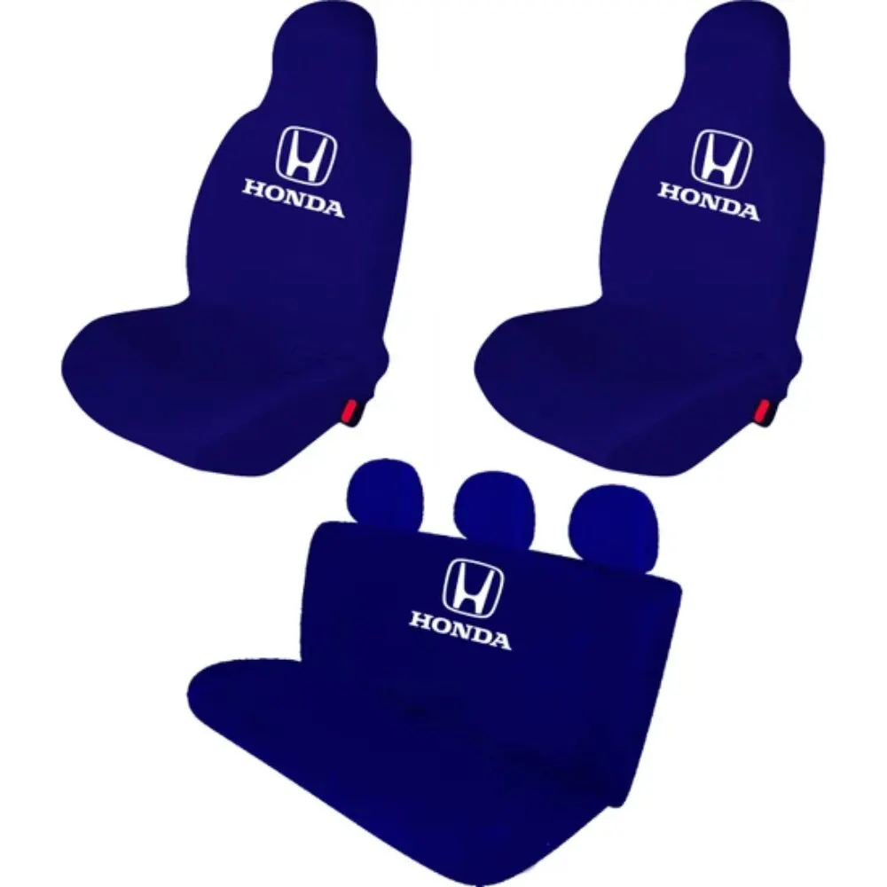 Чехол для автомобильного сиденья Honda Civic Jazz передняя и задняя расчесанные костюмы