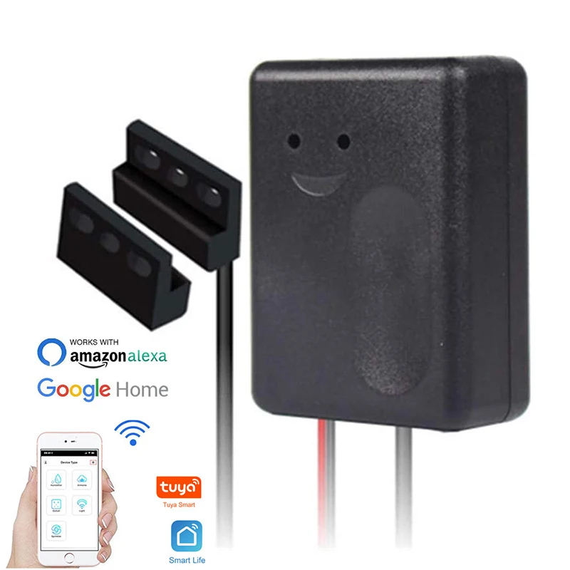

Устройство для открывания гаражных ворот, совместимое с Alexa Echo Google Home Smart Life Tuyasmart IOS Android APP