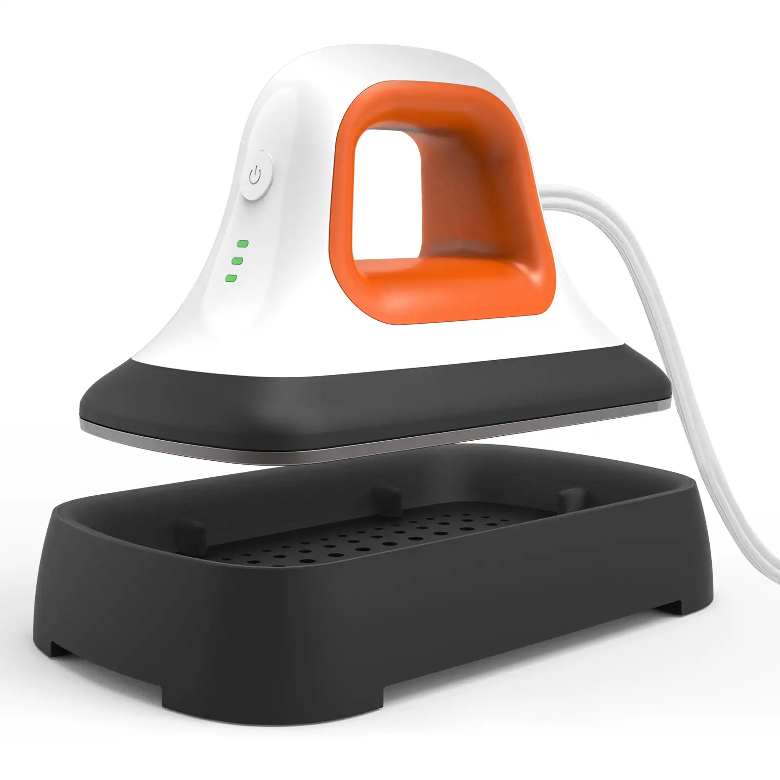 

Mini Heat Press Machine Portable Iron Heat Transfer Machine, 7"×3.8", Orange