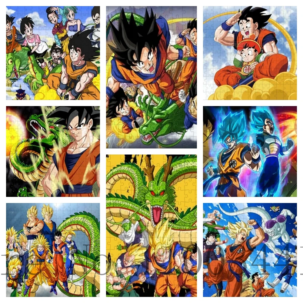 

Пазлы из японского аниме «Драконий жемчуг», мультяшный персонаж Гоку, головоломки для детей, развивающие игрушки, подарки ручной работы, ремесла