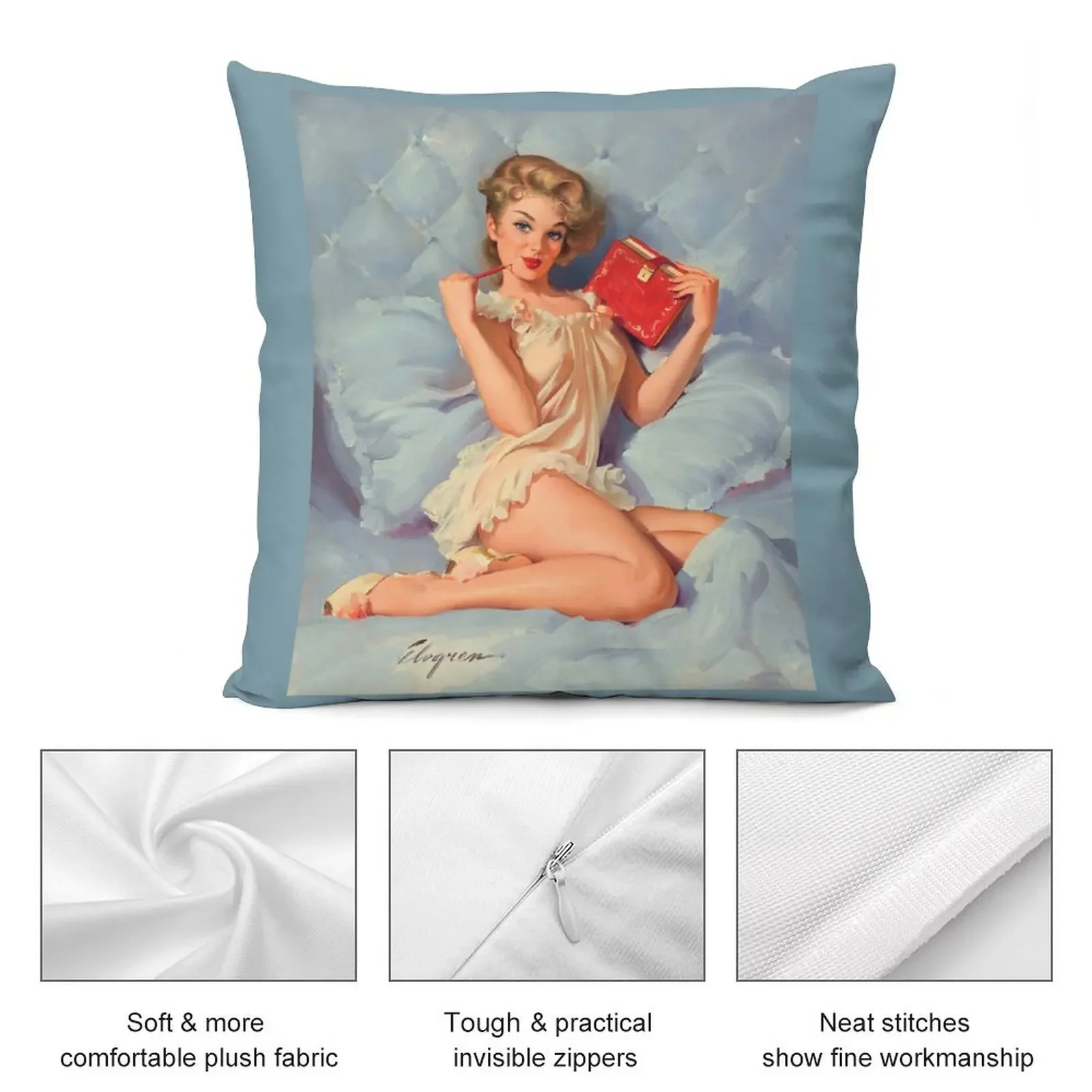 Наволочка Pin Up Girl - Gil Elvgren