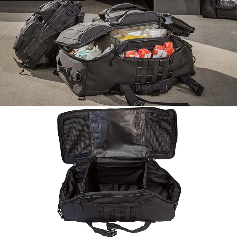 40L 60L 80L Travel Duffel Bag Military Tactical Backpack with Adjustable Strap Weekender Bag for Men Women Waterproof Gym Bags 5