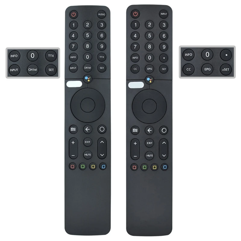 

Голосовой пульт дистанционного управления Φ 360 ° Bluetooth-совместим с MI P1Q1 XMRM-19 L43M6-6AEU F19E