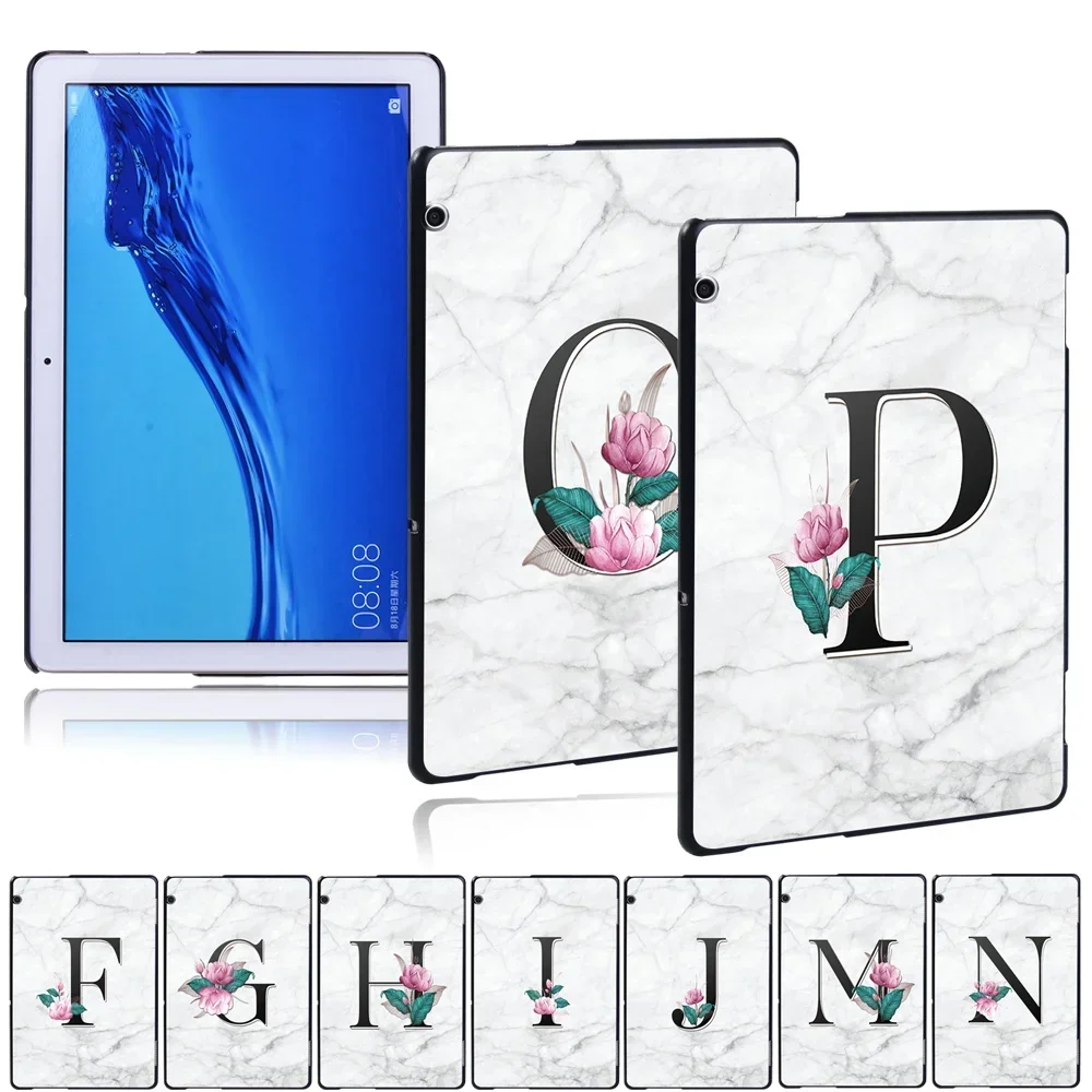 Чехол для планшета Huawei MediaPad M5 10 8 дюйма/M5 Lite 1 8/T5 дюйма/T3 9 6 0 дюйма Whitemarble Series Hard Shell