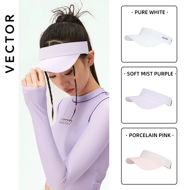 

Summer Breathable Air Sun Hats Men Women Adjustable Visor UV Protection Top Empty Solid Sports Tennis Golf Running Sunscreen Cap