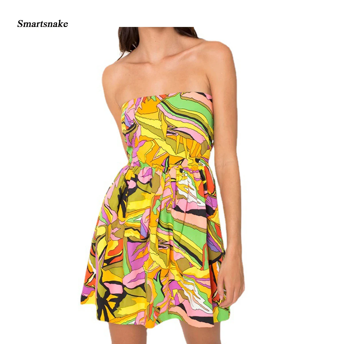 

Соблазнительный желтый корсет с открытой спиной, элегантное вечернее платье с запахом на груди, соблазнительное женское облегающее цветно...