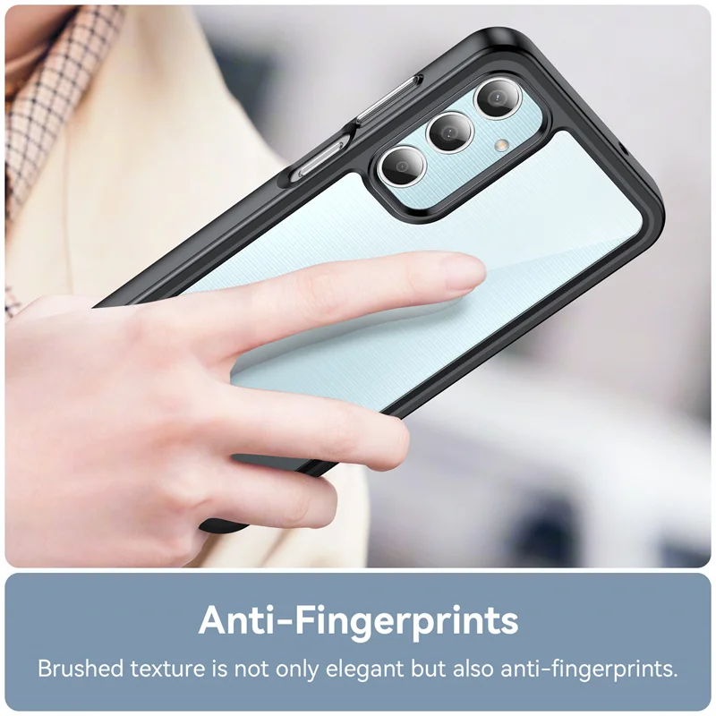 Чехол для Samsung Galaxy M35 5G M356B силиконовый бампер Противоударная прозрачная задняя