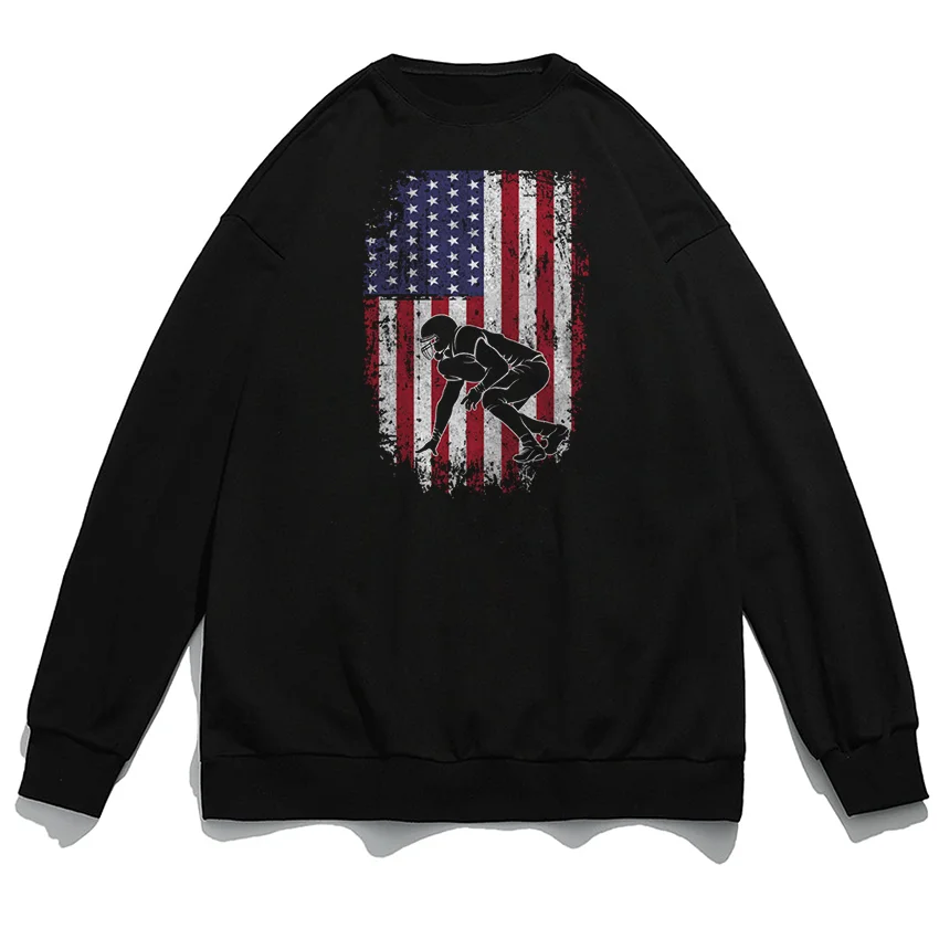 

Cotton big size American football print unisex Sweatshirts casual loose men Sweatshirts cool men hooded sweatshirts
