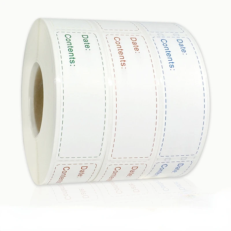 

150 шт./рулон, многоразовые наклейки, 1x3 дюйма