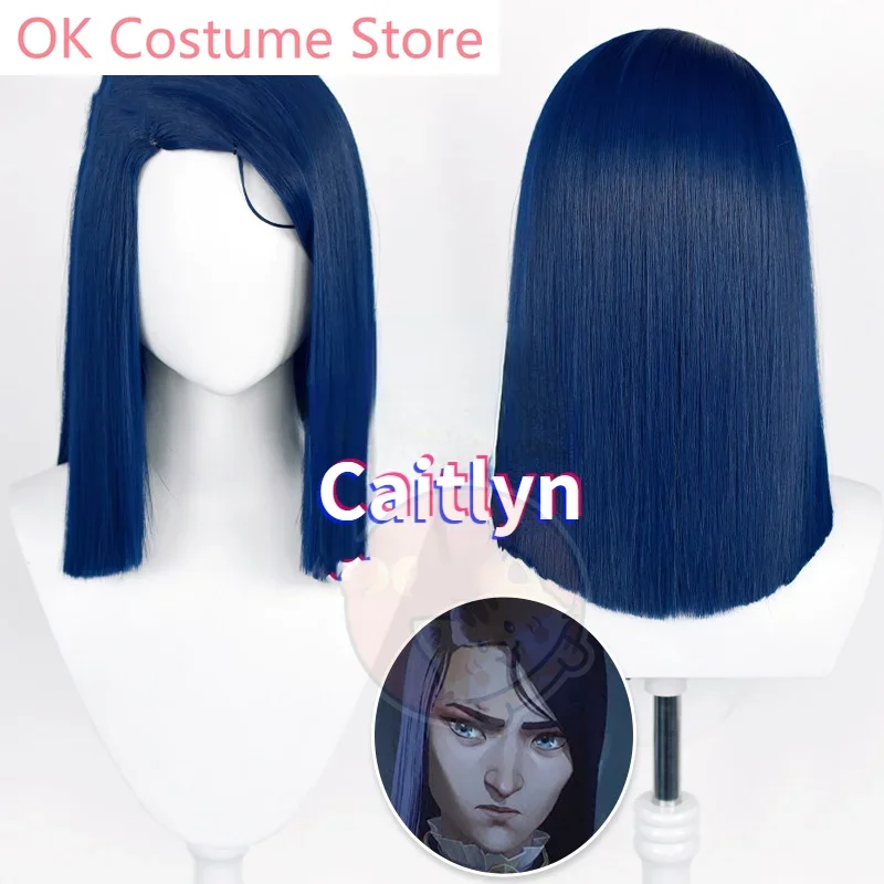Фото Косплейигры Arcane Caitlyn Косплей Костюм Game Cos s Arcane Cos Arcane Caitlyn Костюм и парик для косплея №5