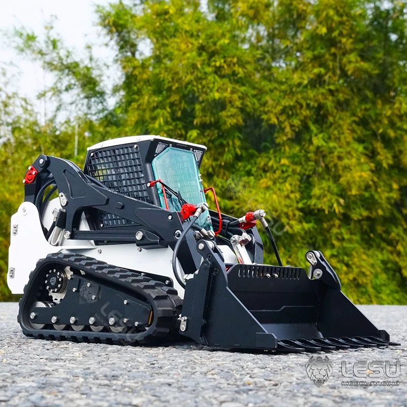 LESU RC1/14 модель гусеничного погрузчика Bobcat строительная гидравлическая техника