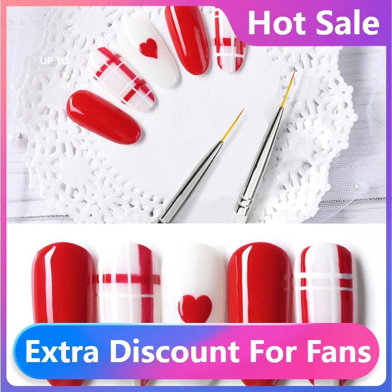 

Новая распродажа, 3 шт./компл., Гель-лак для дизайна ногтей, кисти для рисования, кристалл, акрил, тонкие искусственные бриллианты, модный набо...