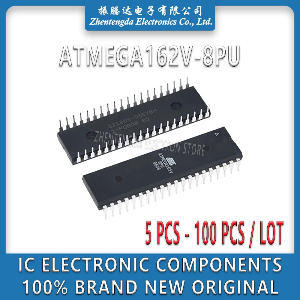 

ATMEGA162V-8PU ATMEGA162V-8 ATMEGA162V ATMEGA162 ATMEGA IC MCU Chip DIP-40
